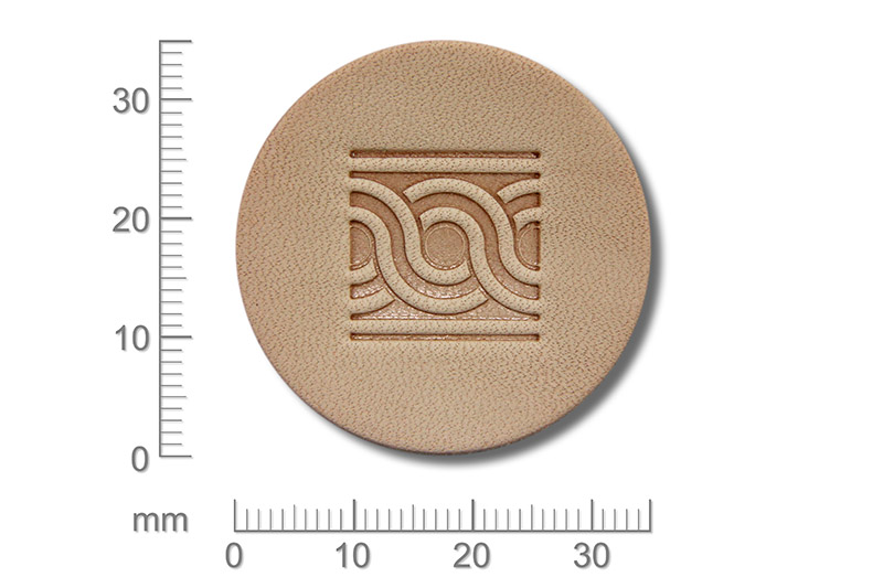 K137 Punziereisen / Prägewerkzeug / Lederstempel K137 ( C-11 )
