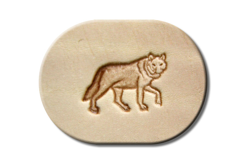 Punzieraufsatz / Lederstempel "Wolf Pfote"