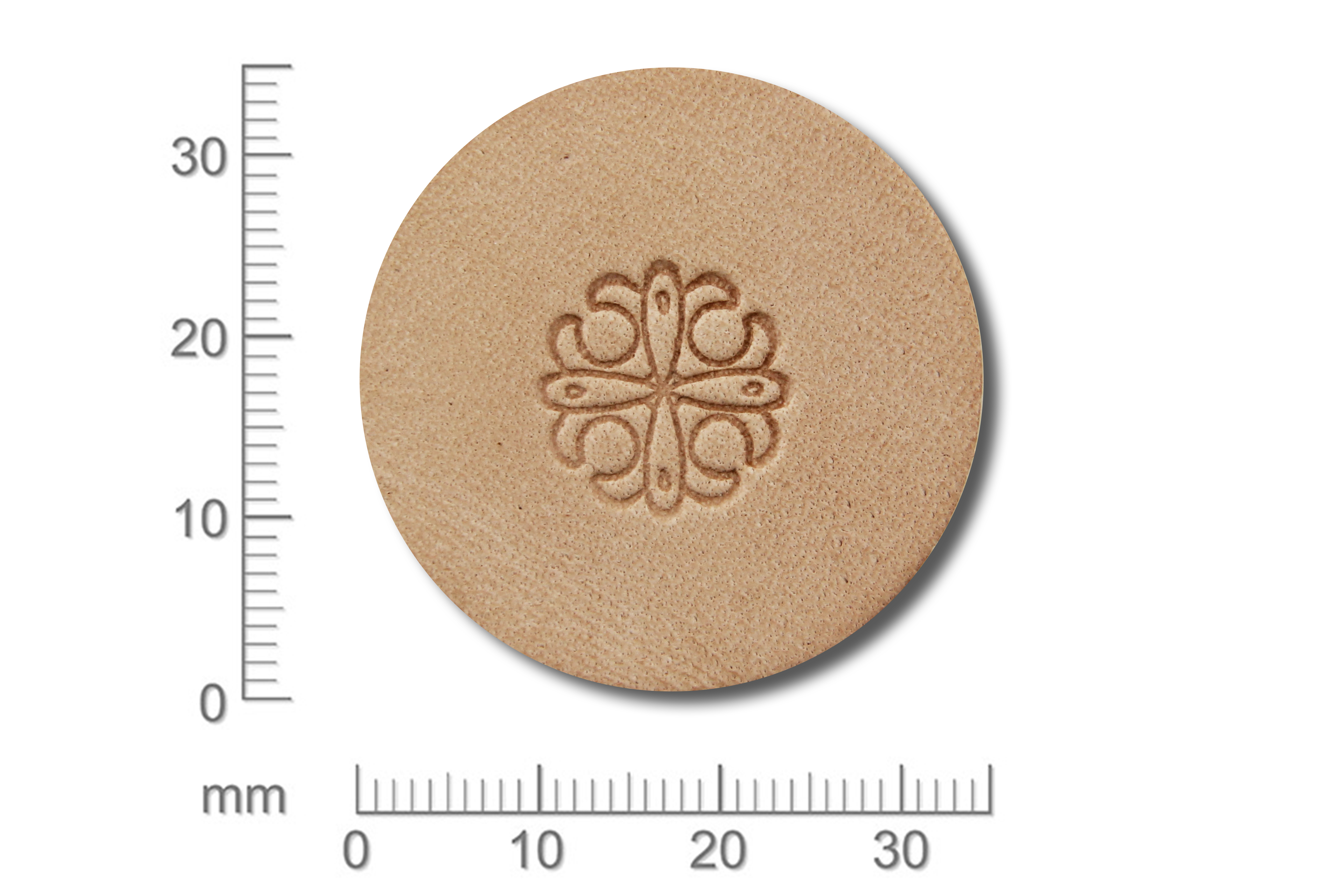 Punziereisen / Prägewerkzeug / Lederstempel K133 ( D IV-10 )