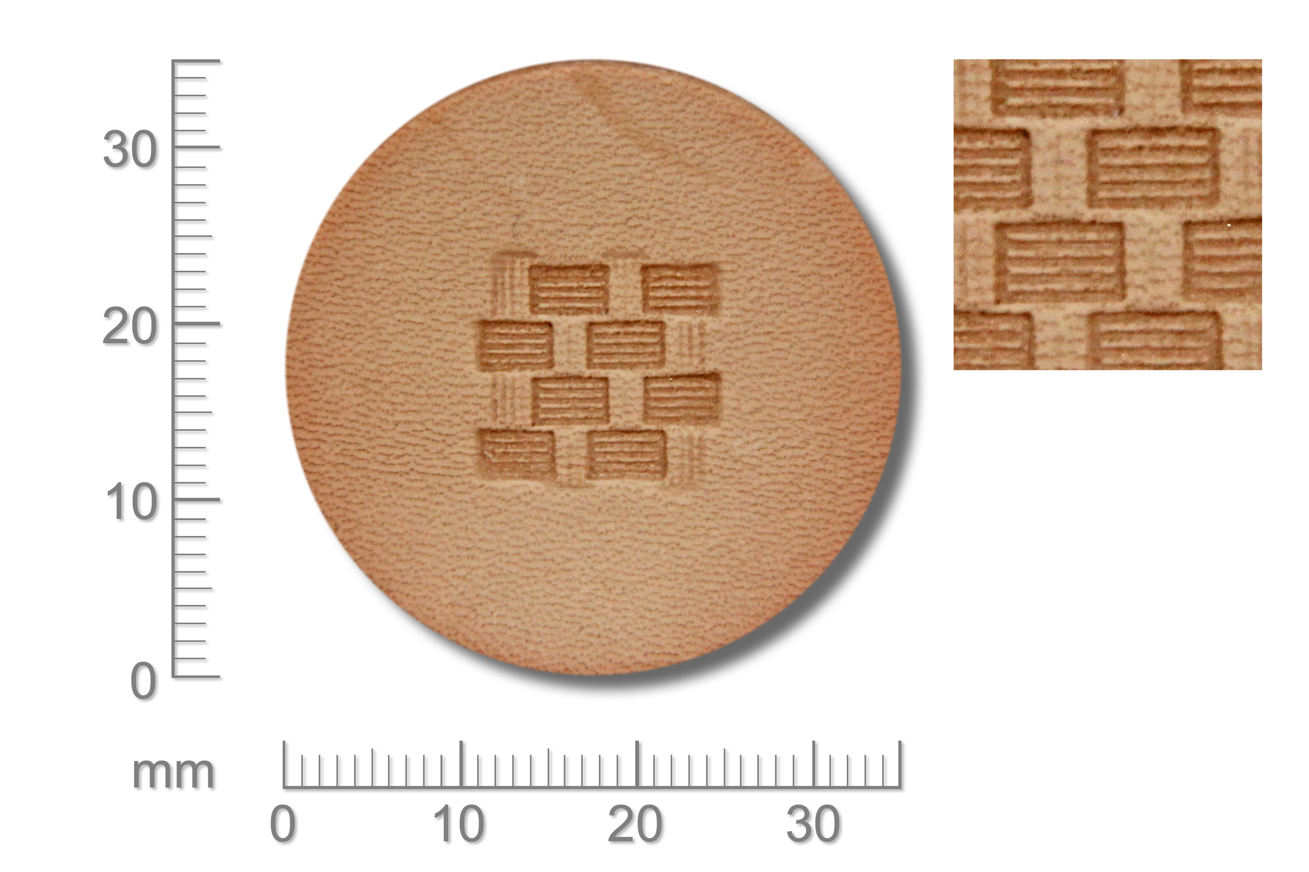 Punziereisen / Prägewerkzeug / Lederstempel K146 * ( D IV-12 )