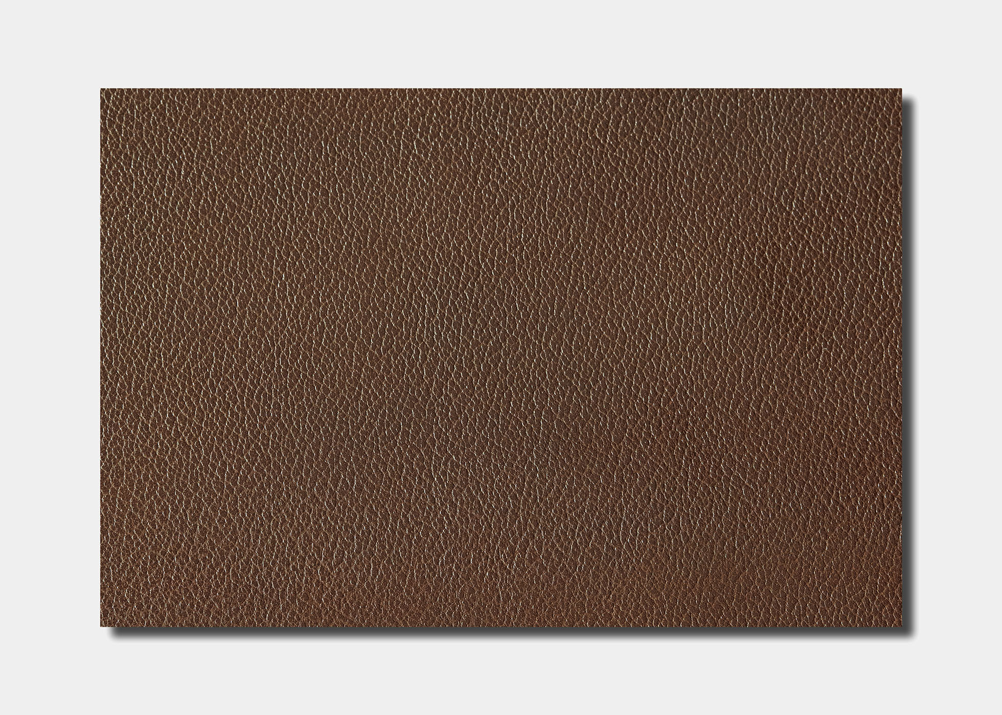 Leder - Rinderhälfte - Semi - Anilin, dunkelbraun (2,1 mm) 1,40 m²