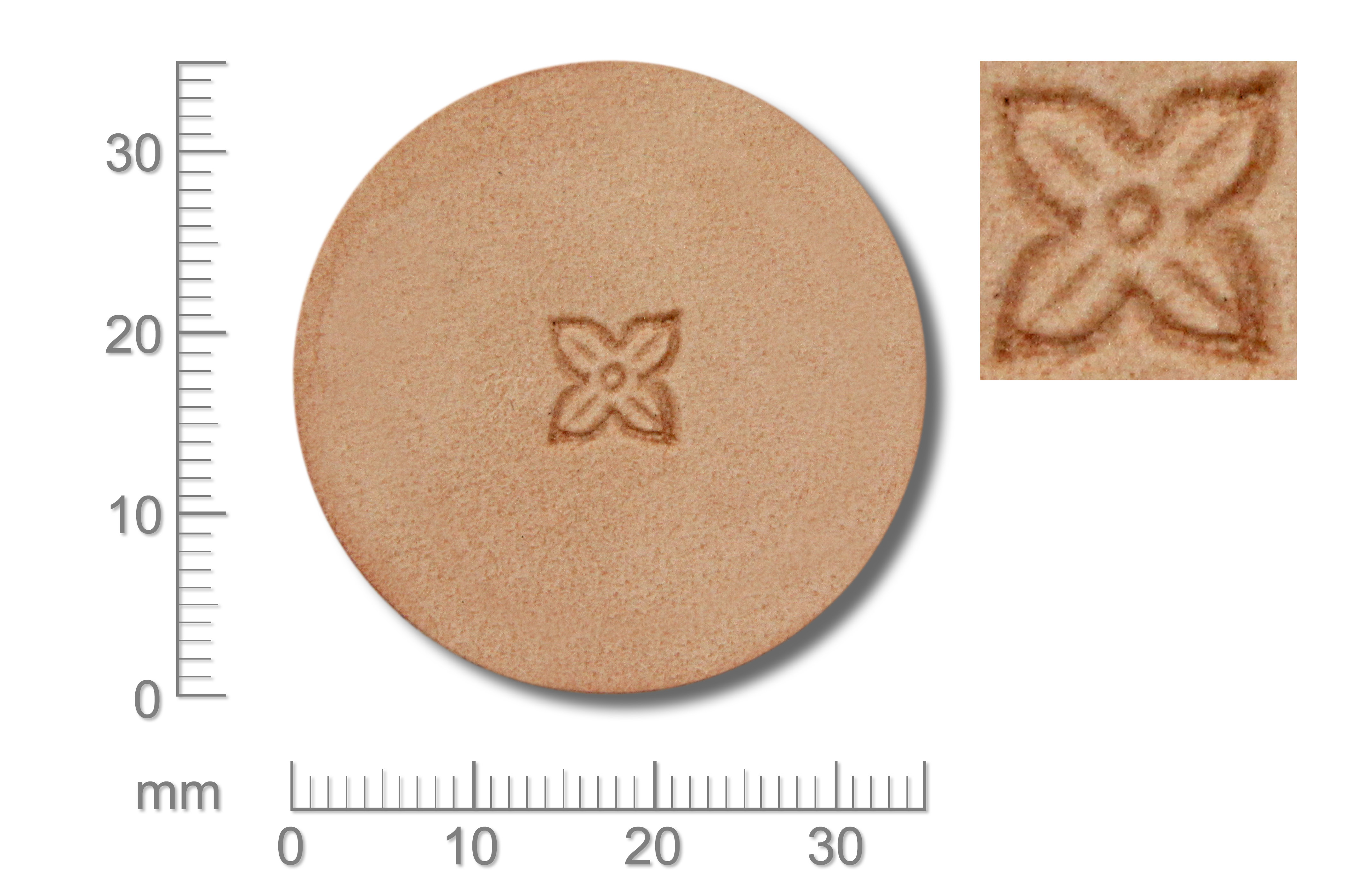 Punziereisen / Prägewerkzeug / Lederstempel G564 * ( B II-05 )