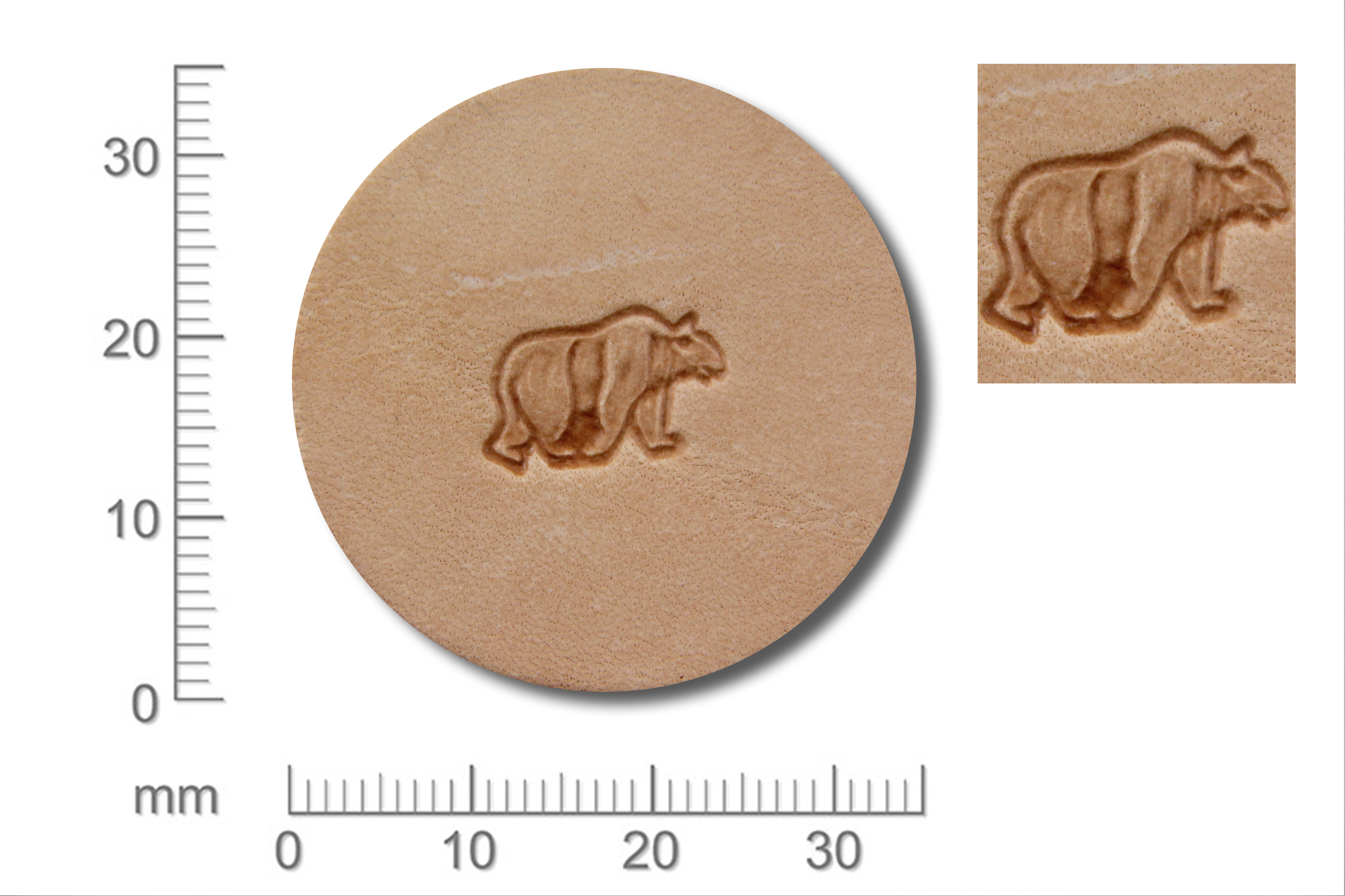 Punziereisen / Prägewerkzeug / Lederstempel Z734 ( G-17 )