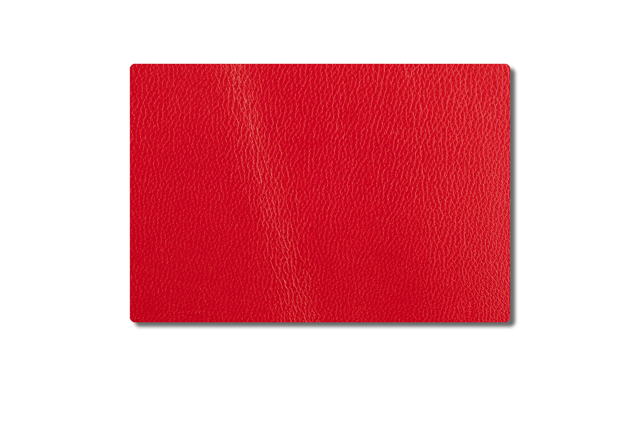 Chevreau Ziegenleder (Farbe: rot 0,7 - 0,9 mm) 0,46 m²