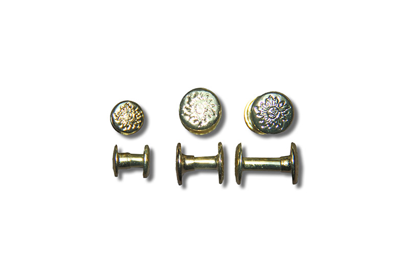 IMG_3094 Doppel - Rundkopfnieten "Floral" (gold)