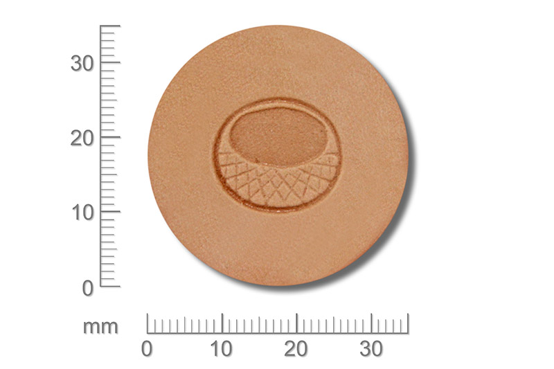 Punziereisen / Prägewerkzeug / Lederstempel W562 ( D I-17 )