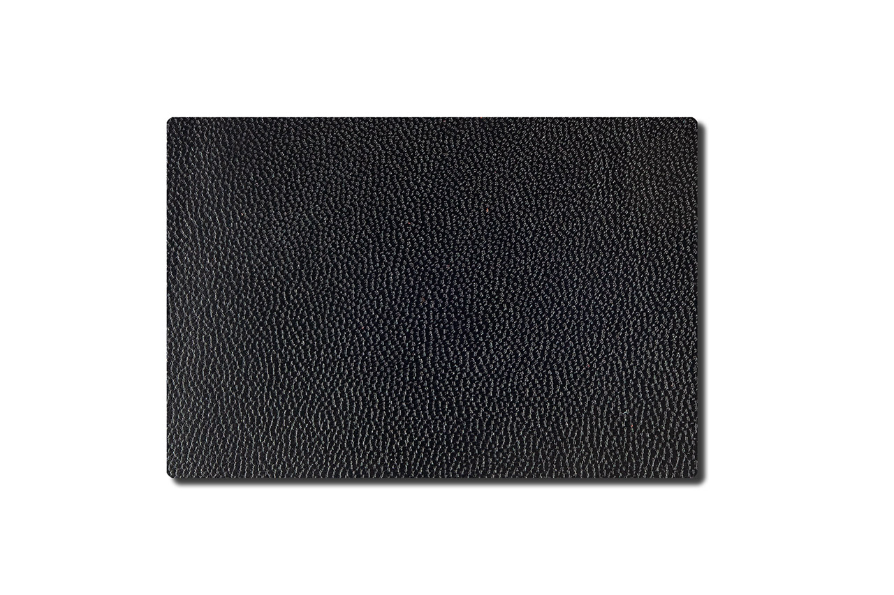 Chevreau Ziegenleder ( schwarz 0,7 - 0,9 mm) 0,37 m²