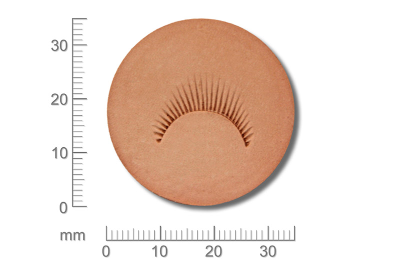 Punziereisen / Prägewerkzeug / Lederstempel C454 ( BÄ-20 )