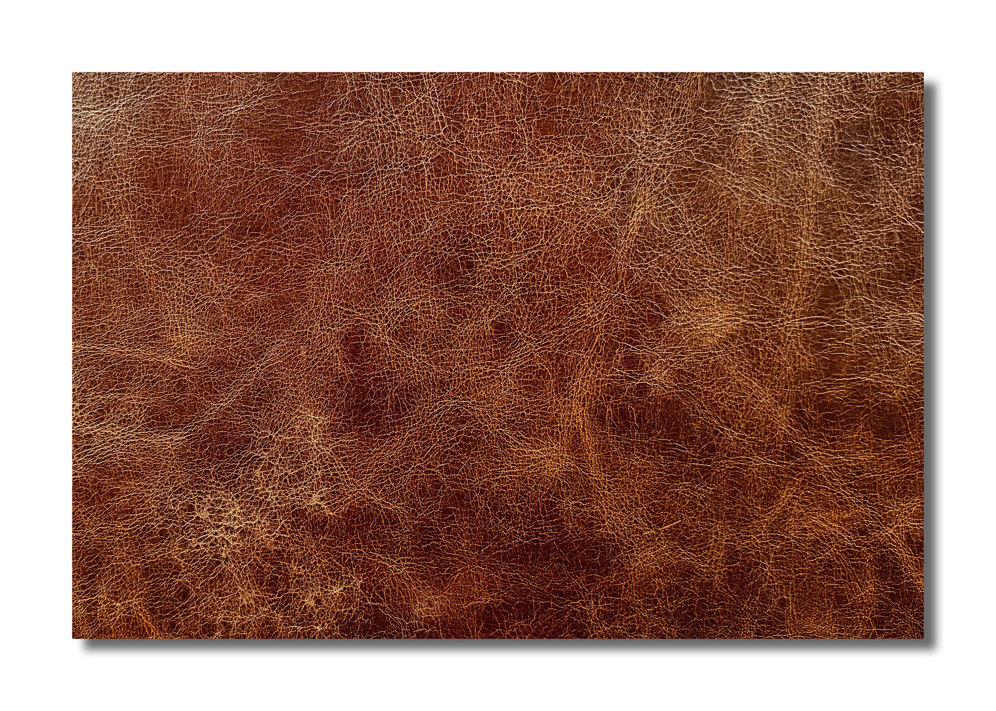 Leder - Rinderhälfte - Semi - Anilin, Kastanie (1,2 mm) 0,87 m²