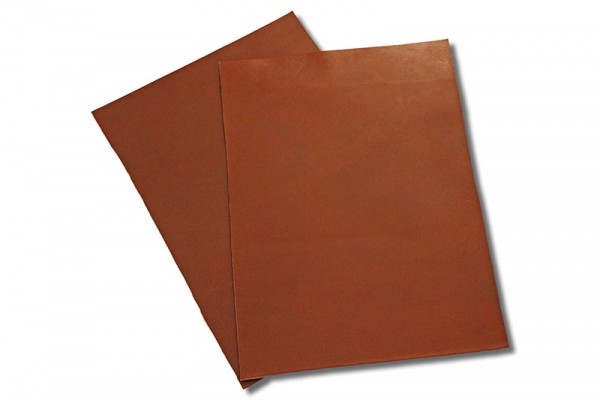 Leather - Piece from shoulder 3,0 - 3,5 mm Brown