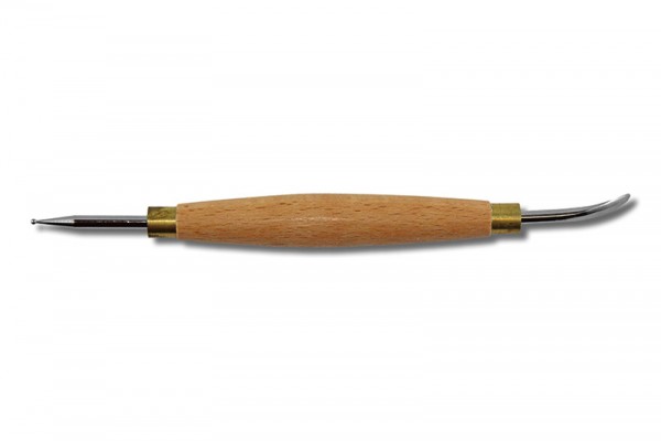 Leather Modeling Tool "Ball / Spoon"