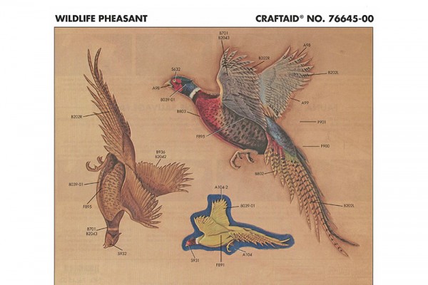 Craftaid "Wildlife - pheasant"
