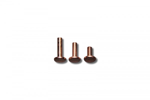 Tubular Rivets (Steel, Copper Plated)