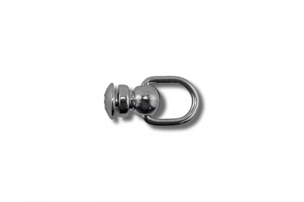 Beiltaschenknopf mit D-Ring (12 mm)