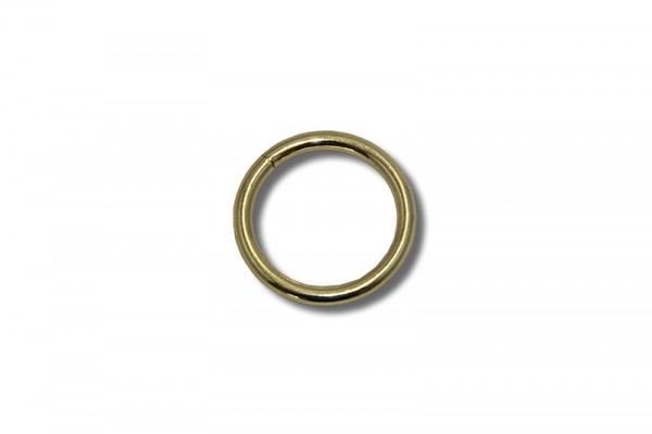 Brass-Plated Steel Ring
