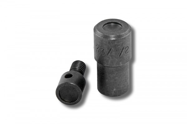 Double Cap Rivet Setter 7 mm for Screw Press