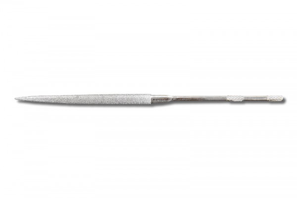 Diamond needle file semicircular shape 140 mm
