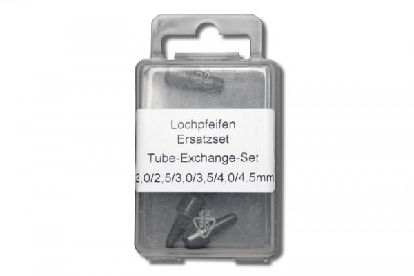 Selzer Lochpfeifen - Ersatz - Set (2,0 - 4,5 mm)