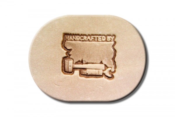 Stamping Tool "Handcrafted by"