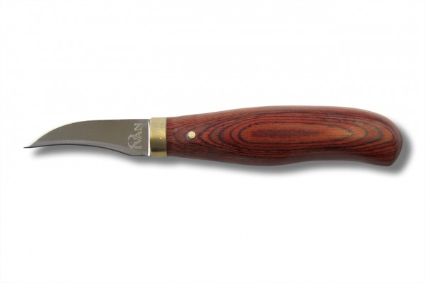 Stainless Steel Leather Trim Knife (curved)