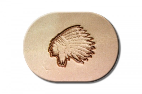 Stamping Tool "Indian Chief (left)"